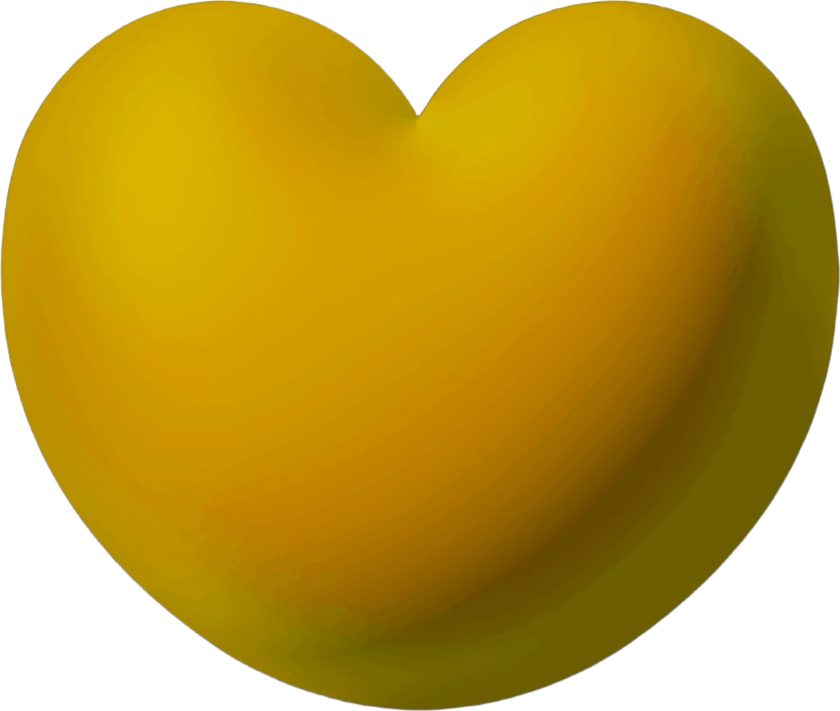 3DHeartYellow emote