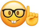 NerdFace emote