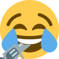 laughing_emoji_gun emote