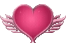 Pinkangelheartgif emote