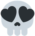 SkullHeartEyes emote
