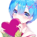 RemHeart emote