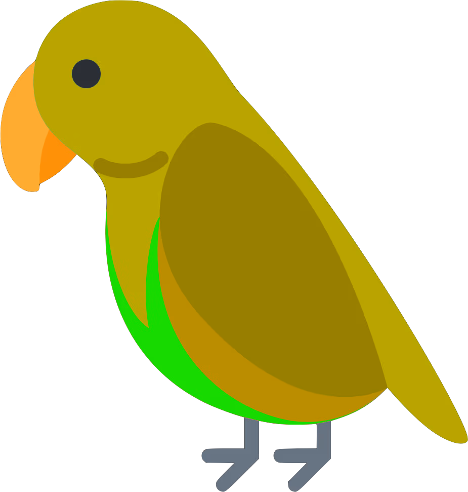 green_parrot emote
