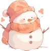 snowman emote