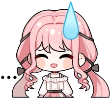 NikkiSweat emote