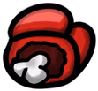 DeadRedAmongUs emote