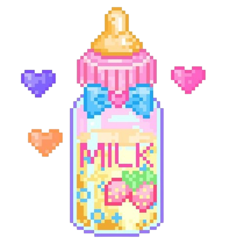 pixel_baby_milk static emote