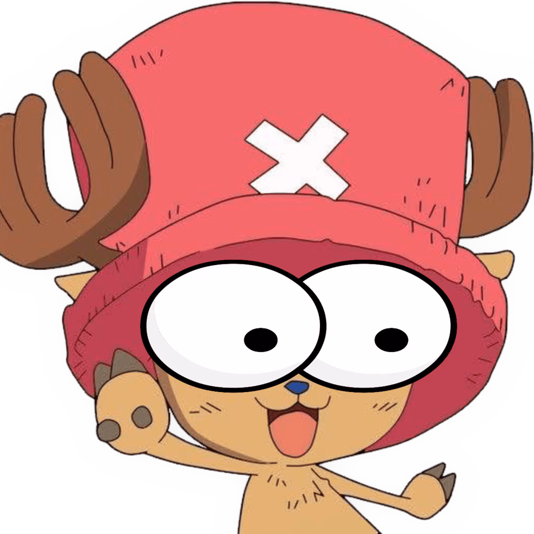 Chopper_ShockedStare emote