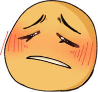 pensiveblush emote