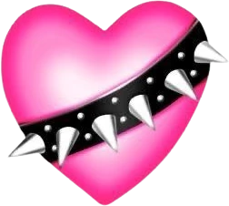 pinkheart_bulldogcollar emote