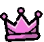 PinkCrown emote