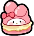 mymelody_macaron emote
