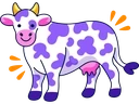 PurpleCow emote