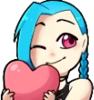 JinxHeart emoji