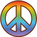 rainbowpeace emote