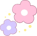 PinkAndPurpleFlowers emote