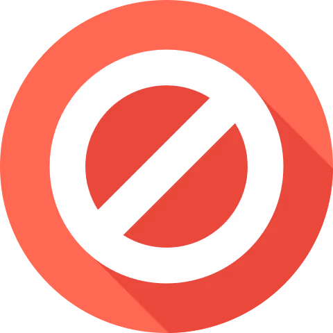 Blocked emote