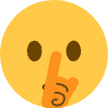 Shhh emote