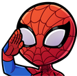 SpidermanSalute static emote