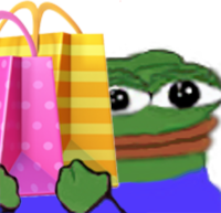 pepe_shoppingbags static emote