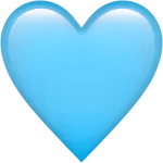 ios_lightblueheart emote