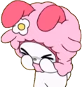 MyMelody_Facepalm emote