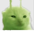 aliencat emote
