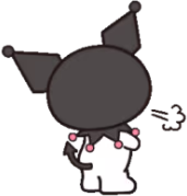 kuromi_pout emote