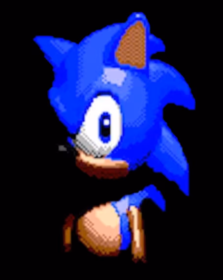 sonicstaring emote