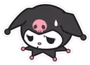 KuromiAshamed emote