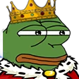 pepeKing emote