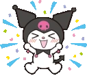 kuromi_excited emote