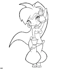 Shantae_dance emote