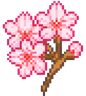CherryBlossomSprig emote