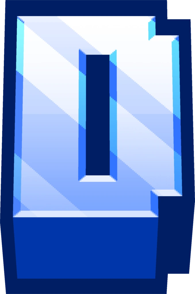 minecraft_blue_D emoji