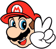 Mario_peace emote