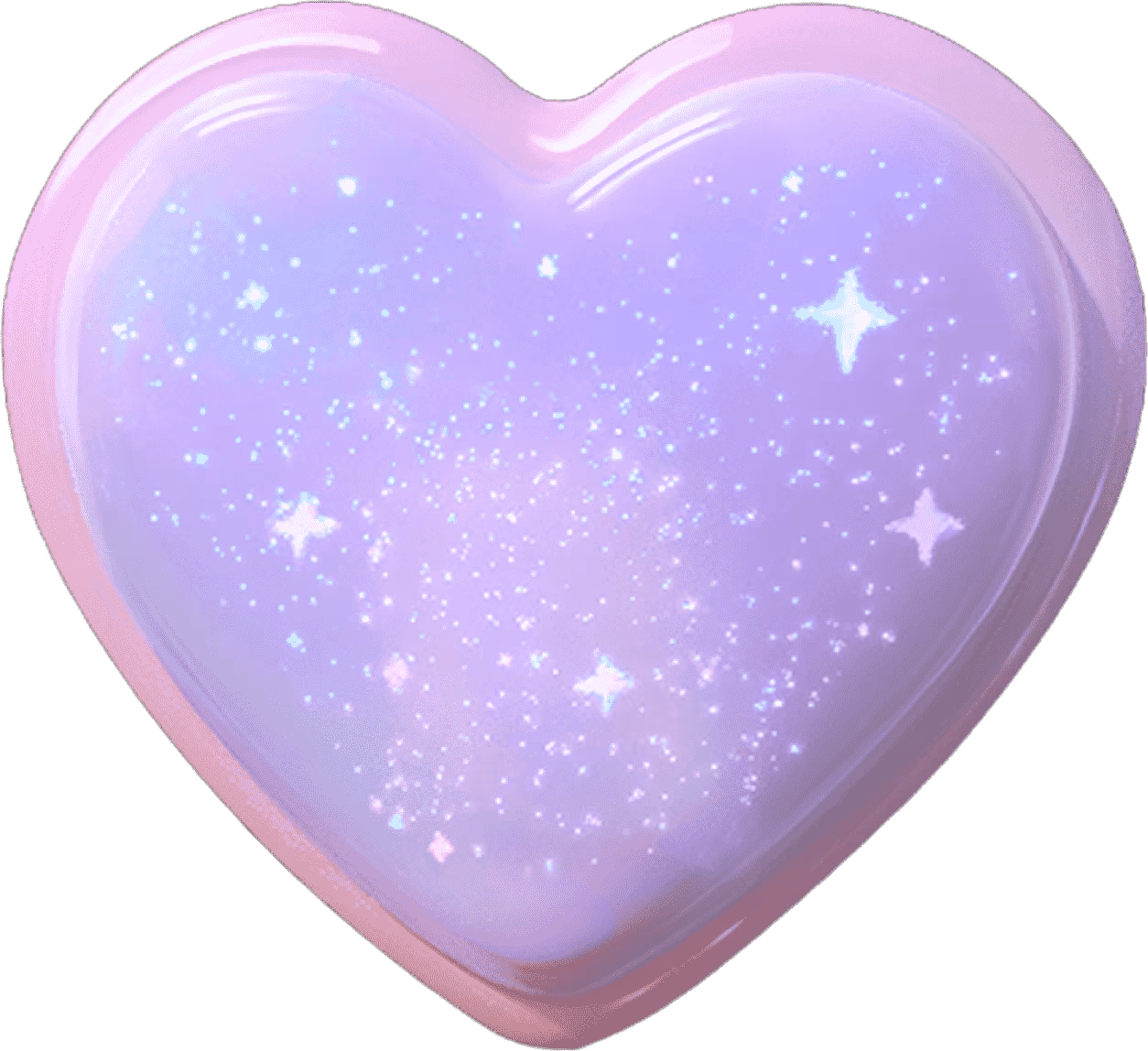 GalaxyHeartPink emote
