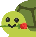 CERRoseTurtle emoji