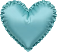 Turquoisesilkpillowheart emote