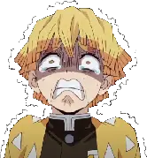 Zenitsu_Scared emote