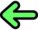 arrowlight_grey_left emote