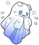 GhostieScared emote