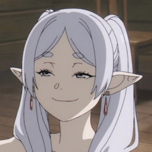 Smug_Frieren static emote