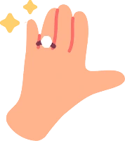 Engaged emoji