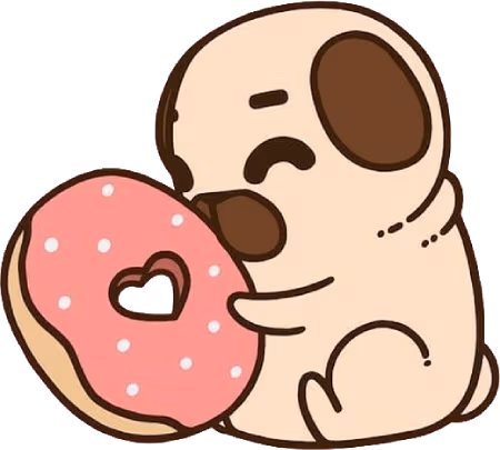 pug_donut emote