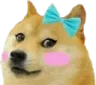 Dogegirl emote
