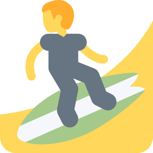PeeSurf emote