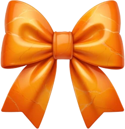 Orangemarblebow emote