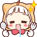 MomoHungry emote