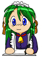 Afisha_tyan_welcome animated emote